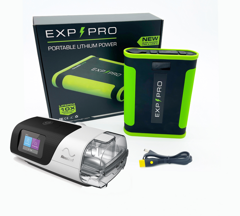 EXP48PRO APEX Battery Bundle - (CPAP DC Cord / Gear Bag / Expedition Coffee included)