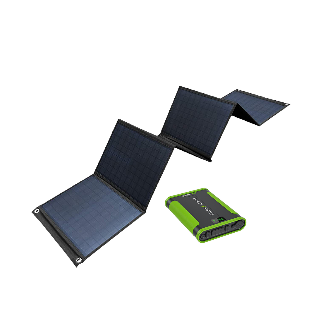 EXP48PRO APEX Battery + 60 Watt Solar Panel Bundle