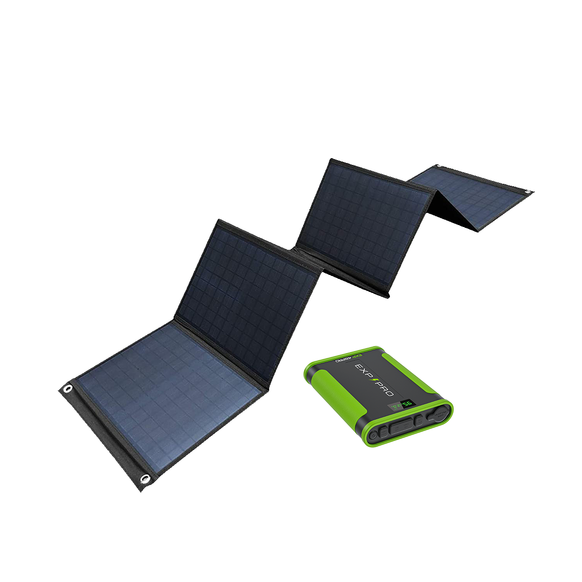 EXP48PRO APEX Battery + 60 Watt Solar Panel Bundle — EXP PRO