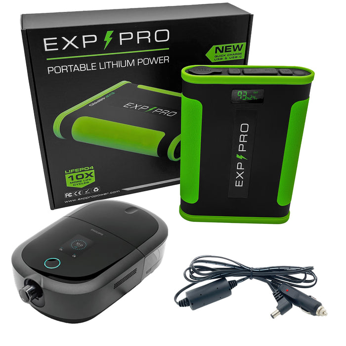 EXP48PRO APEX Battery (CPAP DC Cord Included)