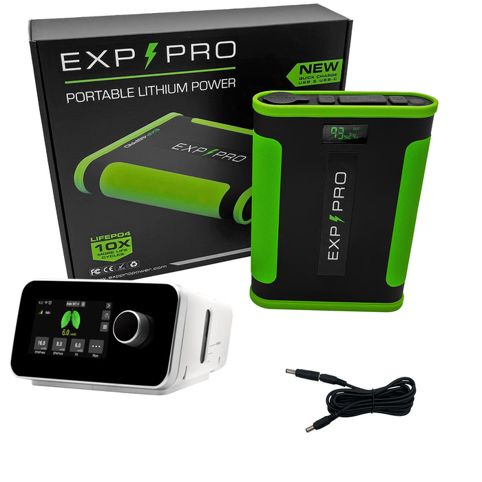 EXP48PRO APEX Battery Bundle - (CPAP DC Cord / Gear Bag / Campfire Mug / Expedition Coffee included)