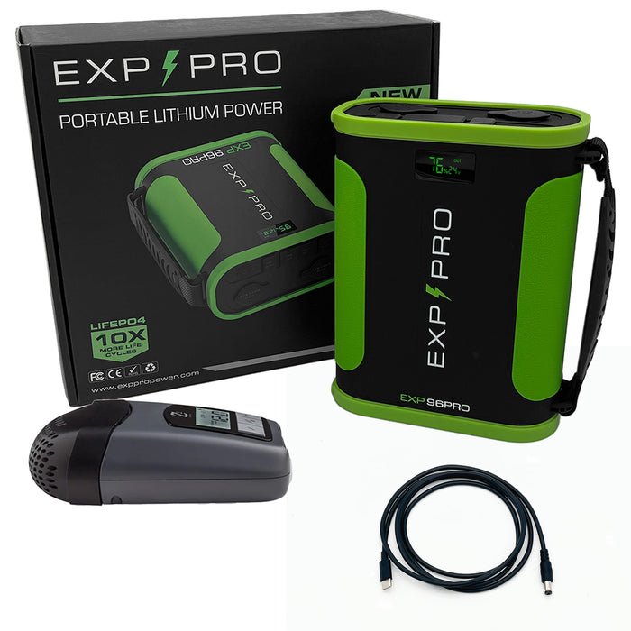 EXP96PRO APEX Battery (CPAP DC Cord Included)