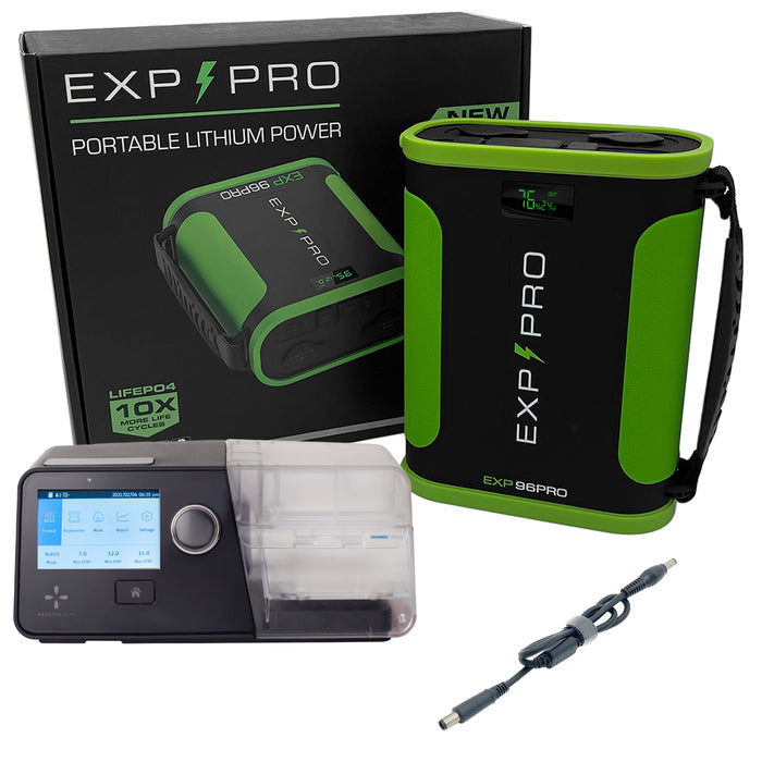 EXP96PRO APEX Battery Bundle - (CPAP DC CORD / Gear Bag / Campfire Mug / Expedition Coffee included)