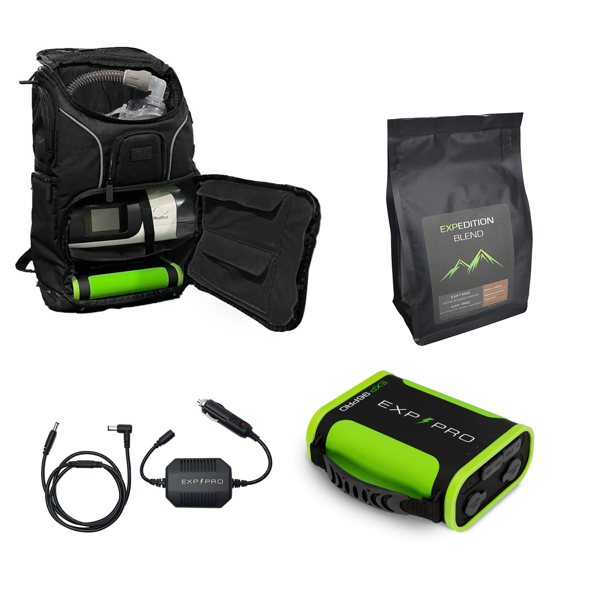 EXP PRO CPAP Battery Backup and Portable Camping Power Supply