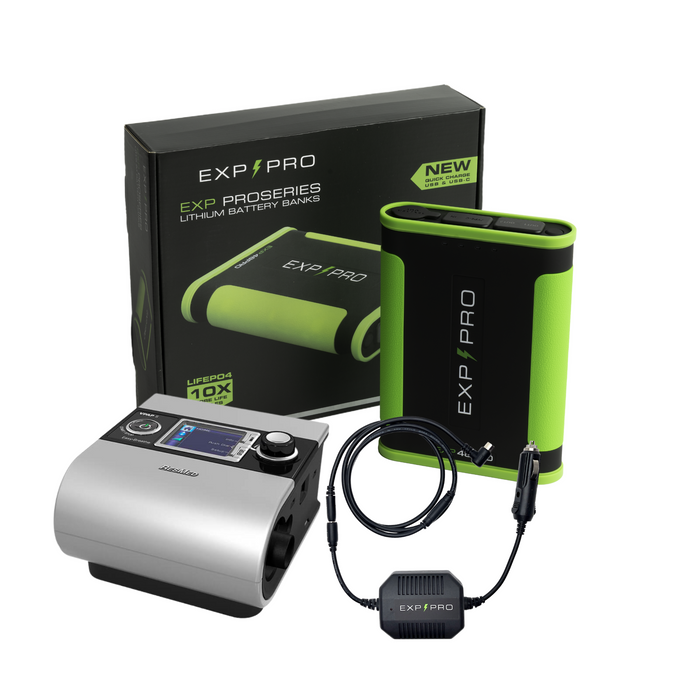 EXP48PRO APEX Battery + 60 Watt Solar Panel Bundle